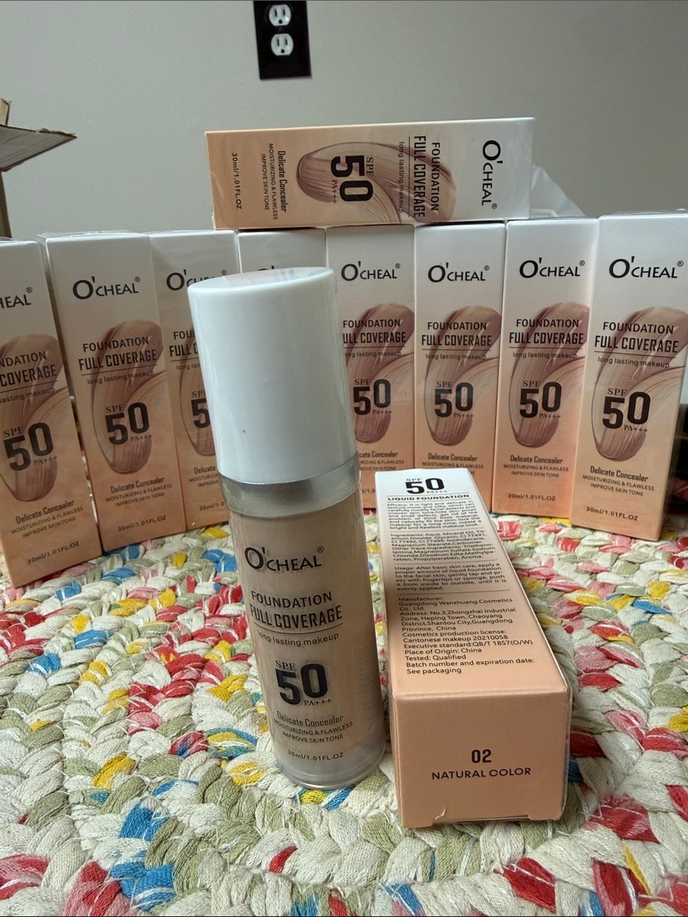SPF 50 Full Coverage Foundation - Natural Color (02)
